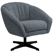 Stylife FOTELJ, modrosiva tekstil