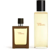 Hermes Terre d’Hermes darilni set XVI. toaletna voda polnilna 30 ml + toaletna voda polnilo 125 ml