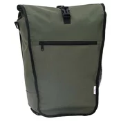 vidaXL Kolesarska torba za nosilec 20 L Olivna zelena 34x16x59 cm