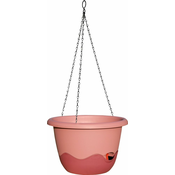 Plastia Mareta viseči sadilnik - temno roza + bordo 30 cm