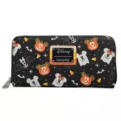 LOUNGEFLY Disney Spooky Mice Candy Corn Zip Around Wallet