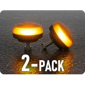 KAMAR LED OPOZORILNA SVETILKA 15W, 12V/24V, 3 NAČINI/2-PACK! [ALR0202]