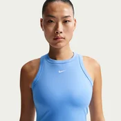 Nike W NK ONE FITTED DF CROP TANK, maja, modra FN2806