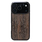 shumee Lesen ovitek Bewood za iPhone 17 Pro z azteškim koledarjem ZIRICOTE