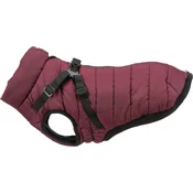 Trixie plašček za pse zimski Pirou z oprsnico S bordo, 33 cm
