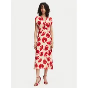 French Connection Poletna obleka Poppy 719G6 Rdeča Regular Fit
