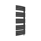 SANOTECHNIK električni radiator E-Salzburg, 138x55 cm, mat črna