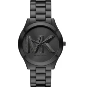 Ročna ura Michael Kors Slim Runway MK4734 Black/Black