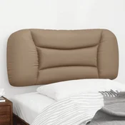 Vidaxl vidaXL Vzglavnik za posteljo, kapučino, 90 cm, umetno usnje