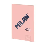 Zvezek z linijami A4 MILAN 48 listov, roza