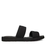 Natikači Calvin Klein Double Strap Cv Logo HM0HM01801 Črna