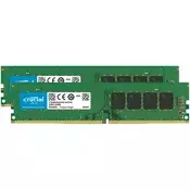 Crucial 32GB Kit (2x16GB) DDR4-3200 UDIMM CL22 pomnilnik - CT2K16G4DFRA32A
