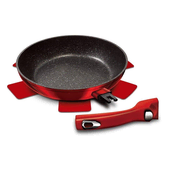 Berlingerhaus Granitna ponev 28 cm Burgundy 12704