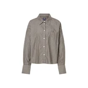 GAP Bluza rjava/bela