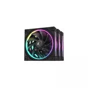 Ventilator Deepcool FL12 3IN1 - ventilator za kućište - 12 cm - crni - R-FL12-BKAPN3-G