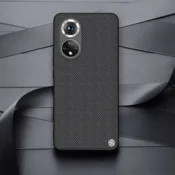Infostyle Ovitek Nillkin Textured case za Huawei Nova 9 - črna Črna/PC + TPU silikon