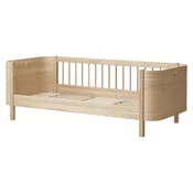 oliver furniture® otroška posteljica mini+ junior bed 60x160 oak