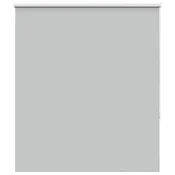 shumee vidaXL Rolo zatemnjena svetlo siva 125x130cm tkanina širina 121,6cm