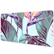 Decormat Podloga za pisalno mizo Tropski listi 120x60 cm
