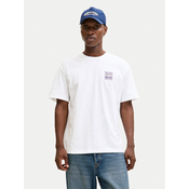 Jack & Jones Majica Raver 12301189 Bela Relaxed Fit