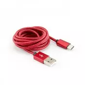 S BOX Kabl USB A - Type C Fruity 1 5m Red