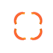 INF Zaščita propelerja za DJI Avata 2 Orange, (21369820)