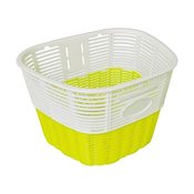 Korpa prednja plasticna 144 (sa poklopcem) žuta/bela ( 090066 )