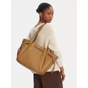 Ročna torba Tory Burch Romy Tote 163388 Rjava