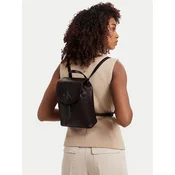 Calvin Klein Nahrbtnik Bold Ck Flap Mini Backpack LV04F3893G Temno rjava