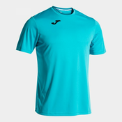 Mens/Boys T-Shirt Joma T-Shirt Combi S/S Fluor Turquoise