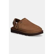 Natikace od nubuk kože UGG M Goldencoast Clog II Nubuck