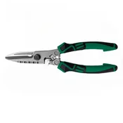 INF Industrijske klešče za pločevino Keel – TRP ročaj, 22cm x 6cm Black+Green, (5000295659)