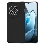 Silikonski ovitek Techsuit SoftFlex za OnePlus 13 - črn