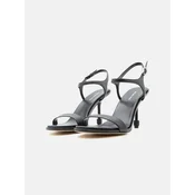 Sandali MICHAEL Michael Kors Ivy High 40S6IVHS2L Črna