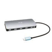 i-tec Metal C31NANODOCKPROPD priključna stanica i replikator porta za prijenosno računalo Žičano USB 3.2 Gen 1 (3.1 Gen 1) Type-C Srebro