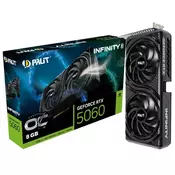 Palit graficka kartica RTX 5060 Infinity 2 OC, 8GB GDDR7