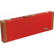 Fender Classic Series Wood Case Strat/Tele Fiesta Red Kofer za elektricnu gitaru