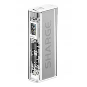 shumee Shargeek Shargeek 140W srebrna USB C PD hitro polnilna prenosna baterija za iPhone