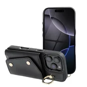 OEM Ohišje za iPhone 12/12 PRO Wonder z denarnico, črno