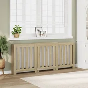 Vidaxl vidaXL Pokrov za radiator, hrast sonoma, 205x21,5x83,5 cm