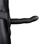 Ouch! Curved Hollow Strap-on 8 20cm Black