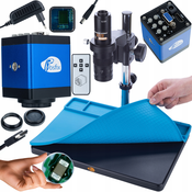Rosfix ROSFIX DIGITALNI MIKROSKOP EARTH PRO MCEP-0.5X + DRACO BLUE PRO KMDBP-HDMI-VGA 2MP KAMERA PLANTES PRO + SILIKONSKA PODLOGA 380X260MM, (21739111)