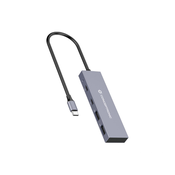 Conceptronic HUBBIES13G sucelje cvorišta USB 3.2 Gen 2 (3.1 Gen 2) Type-C 10000 Mbit/s Sivo
