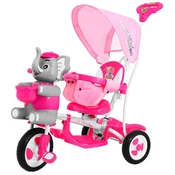 Tricikel Happy Elephant - roza