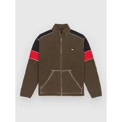 Quiksilver Clean Coast Block Fz Fleece Jacket chocolate brown
