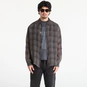 Srajca OUR LEGACY Above Shirt Penumbra Check Sheercoat Linen 50