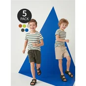 Sinsay - Šorts od frotira 5 pack - tamno zelena