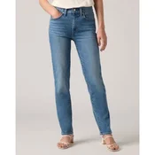 Levis za ženske. 18883-0385 Kavbojke 724 High Rise Straight blue (34/30), Modra, Priložnostno, Bombaž, Džins