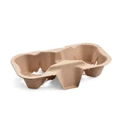 Pladenj (PAP FSC Recycled) za 2 kozarca 19 x 11 x 4 cm [50 kosov]