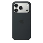 Silikonska maska sa MagSafe za iPhone 17 Pro – crna